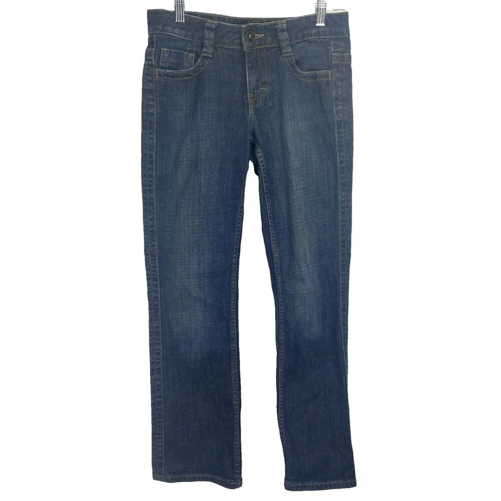 Calvin Klein Talla Jeans Women's Blue Size 2 28/29 Lean Bootcut Low Rise